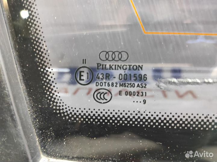 Стекло кузовное глухое левое Audi Q7 4L0845299knvb
