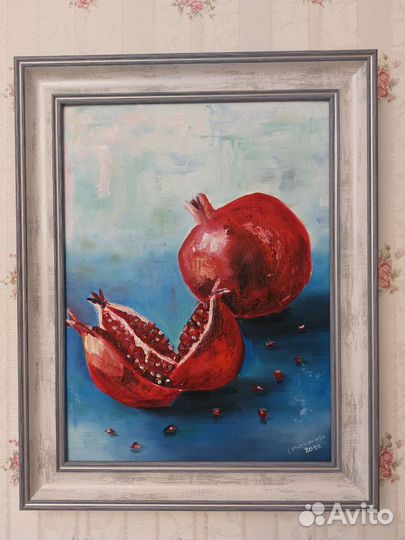 Картина маслом на холсте 