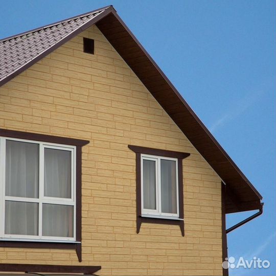 Фасадные панели Грандлайн Сланец бежевый