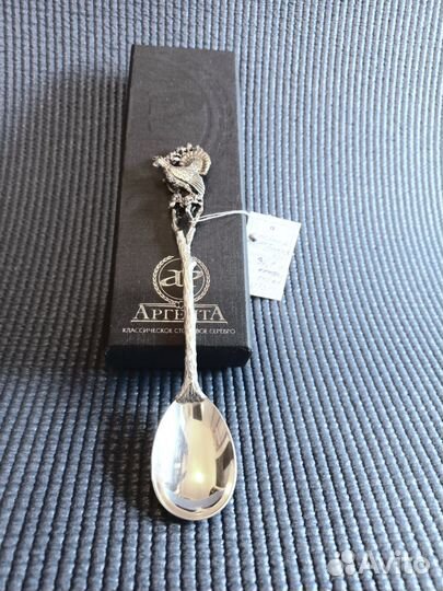 Серебряная чайная ложка 925-й пробы 