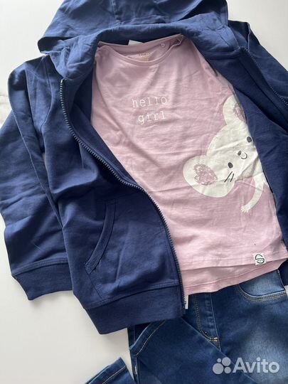 Одежда для девочек с этикетками новая из Европы