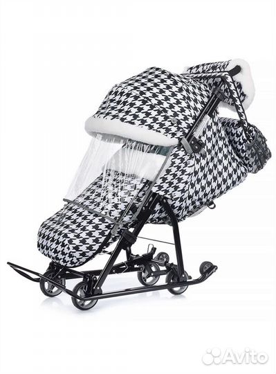 Санки коляска Ника 7-5к