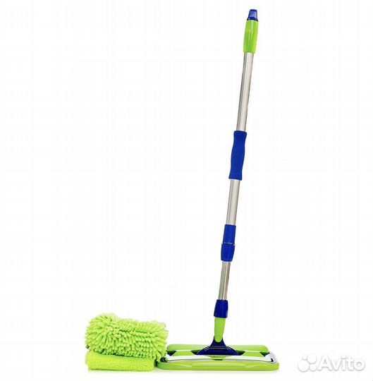 Универсальная швабра с двумя насадками