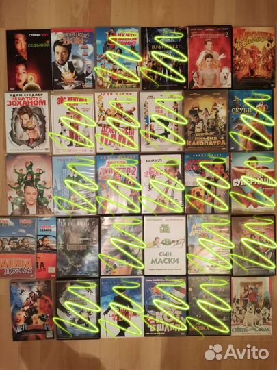 Двд диски. Фильмы и мультфильмы