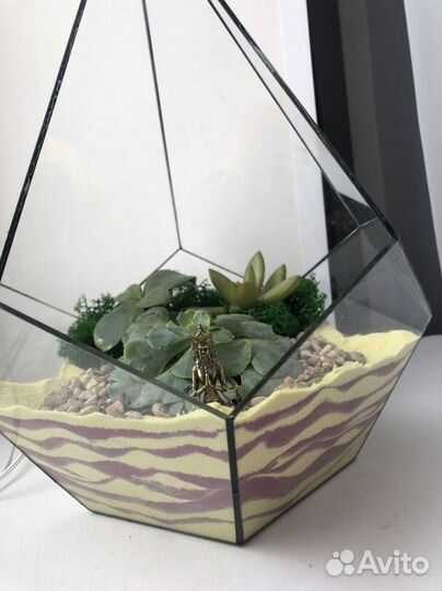 Флорариум на 8 Марта и День Рождения