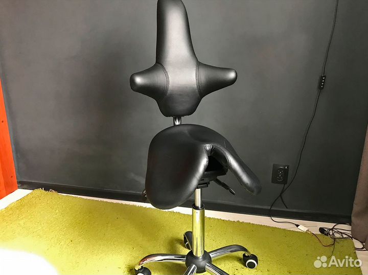 Стул седло со спинкой Gravitonus кресло седло