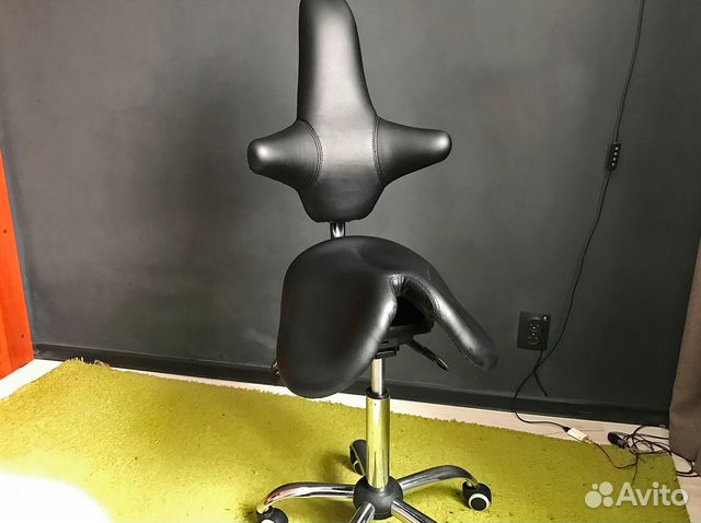 Стул седло со спинкой Gravitonus кресло седло
