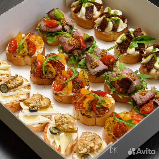 Фуршет\ Гастробоксы\ Закуски для мероприятий