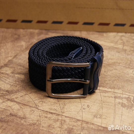 Новый Стрейч-ремень синий