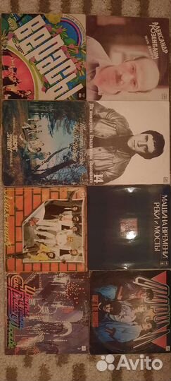 Виниловые пластинки СССР