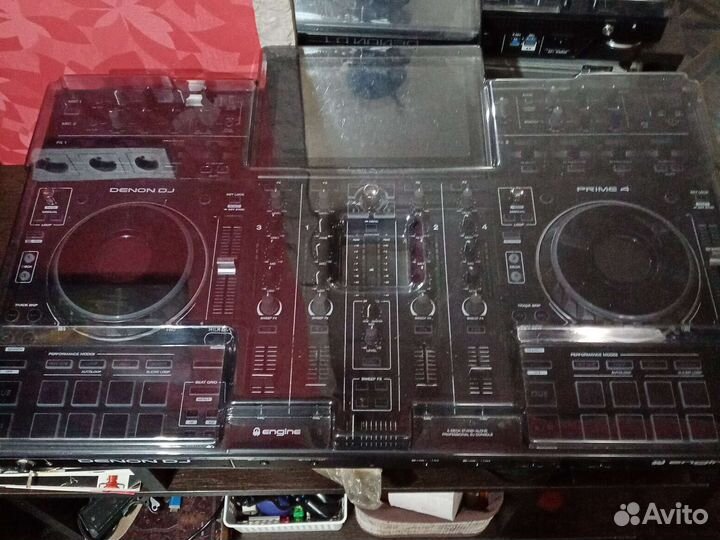 Dj контролёр denon prime 4