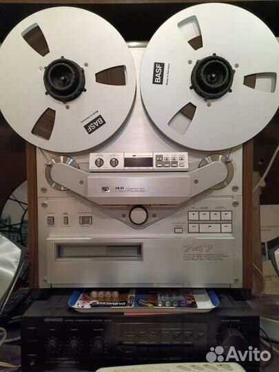 Кассетная дека akai 747