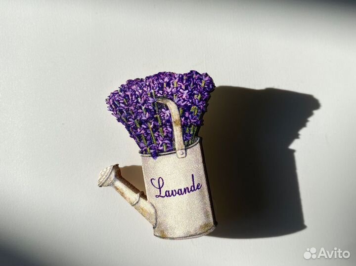 Брошка деревянная