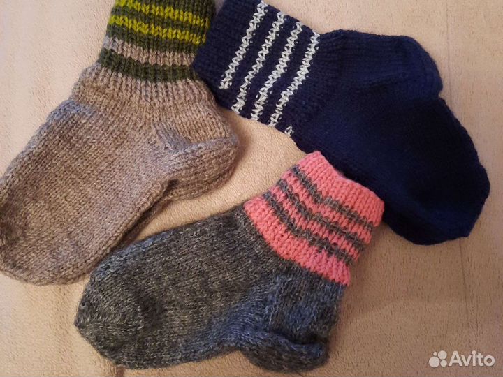 Шерстяные носки детские