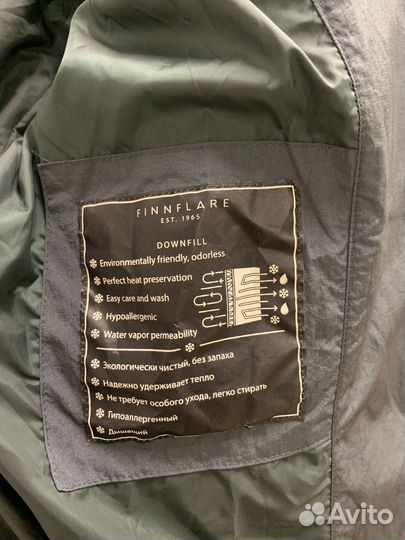 Пуховик Finn flare женский xs-m