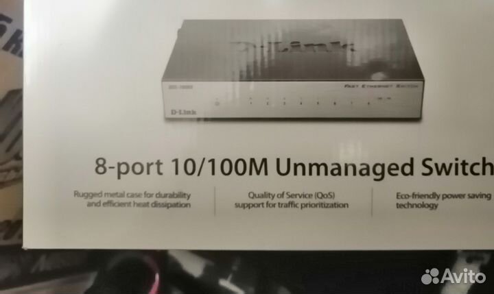 Switch 8-port 10/100M