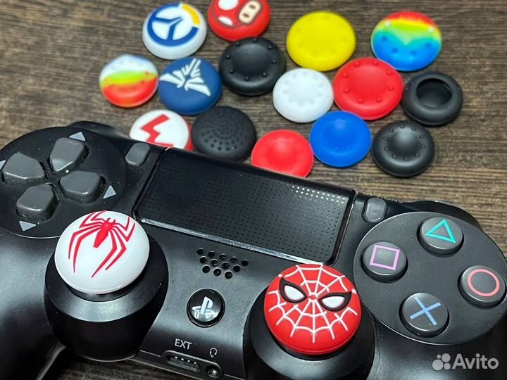 Dualshock 4 + пара накладок Playstation 4 PS4 PS