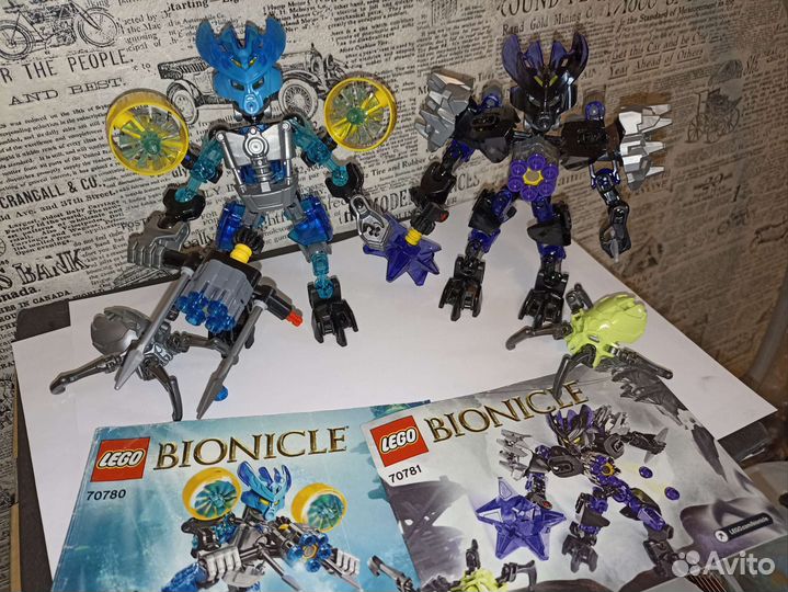 Lego bionicle. Hero Factory