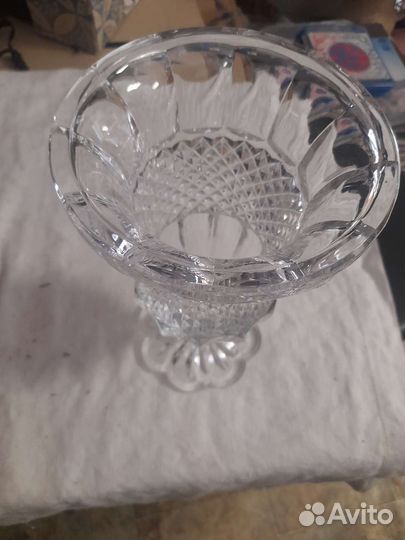 Хрустальная ваза времён СССР