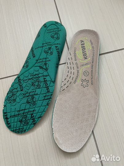 Стельки кожаные