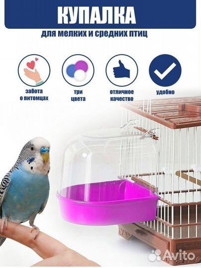 Купалка для птиц