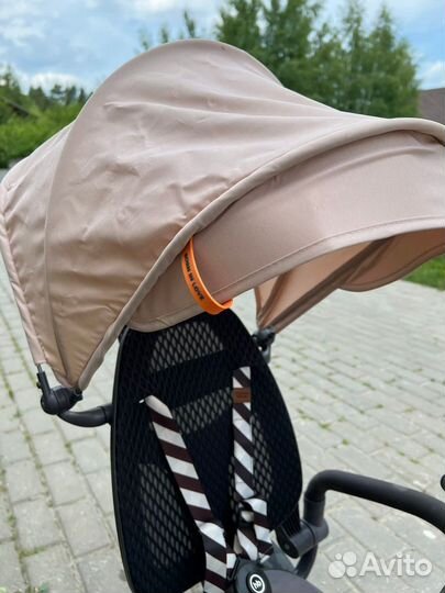 Трехколесный детский велосипед-коляска Happy Baby