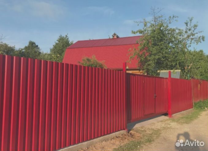 Откатные ворота 