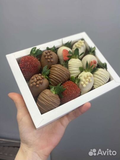 Клубника в бельгийском шоколаде Серпухов