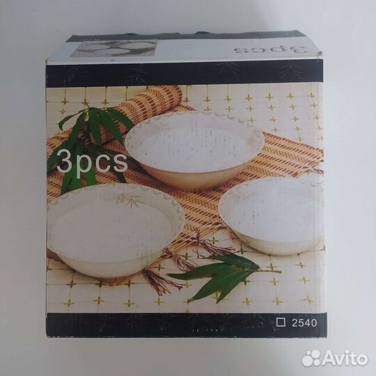 Новый набор глубоких тарелок