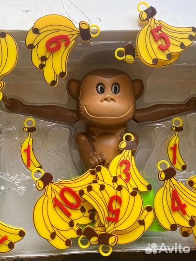 Настольная игра математика с обезьянкой