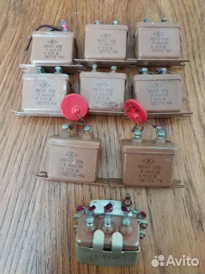 Резисторы конденсаторы СССР