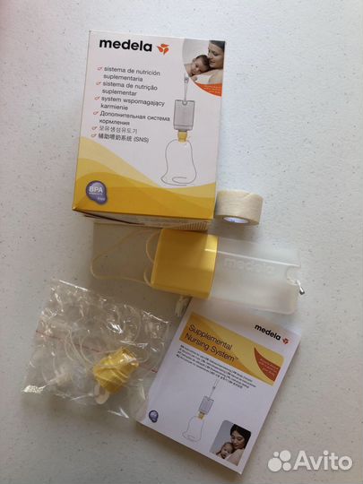 Дополнительная система для кормления medela