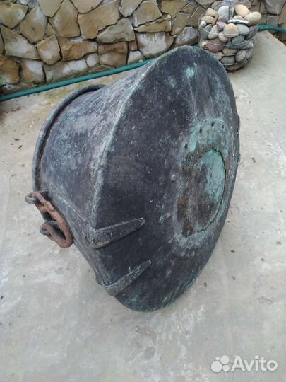 Большой медный казан