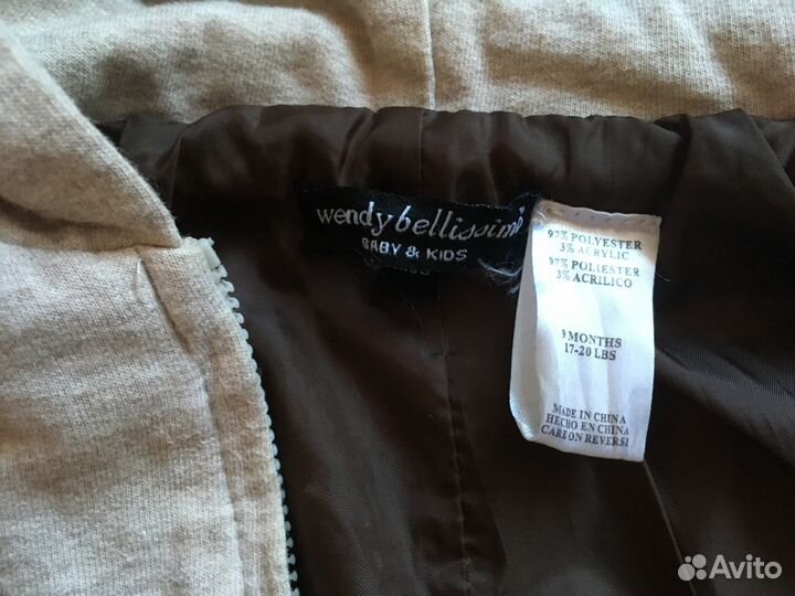 Пальто драповое детское