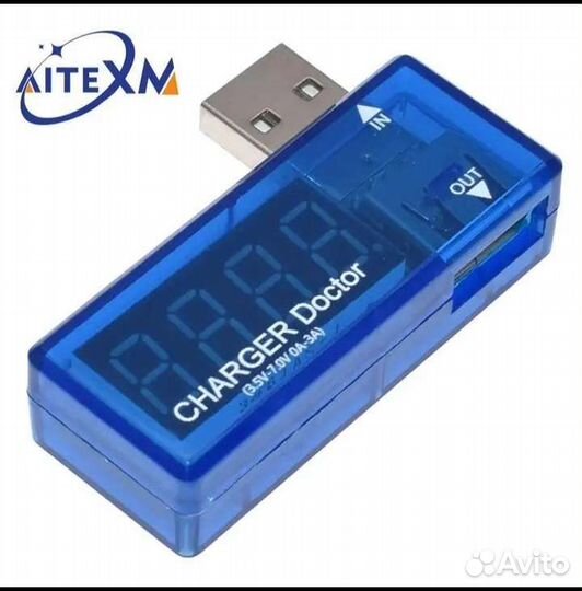 USB тестер, зарядное устройство