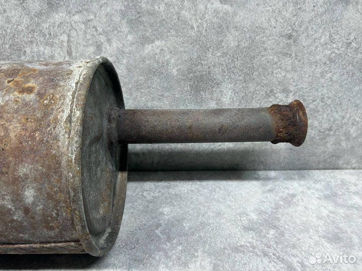 Банка глушителя задняя Renault Logan 2008