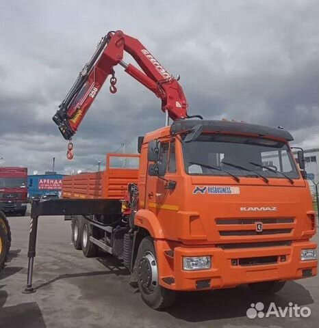 КамАЗ 65115-3094-48 с КМУ, 2023