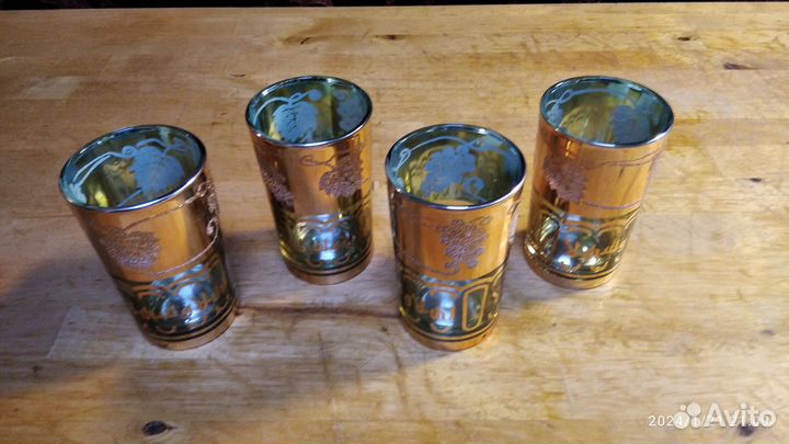 Стаканы набор 4 шт., Южная Корея