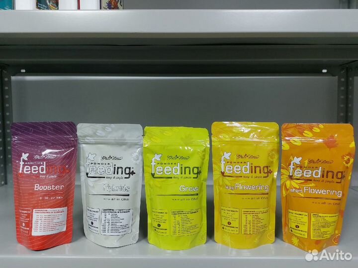 Сухие удобрения и стимуляторы от Powder Feeding