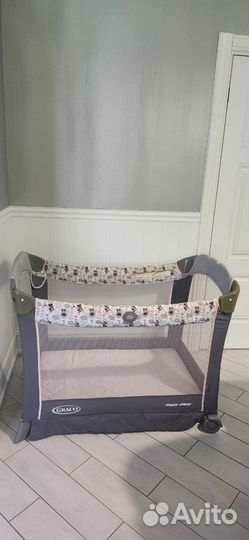 Детская кровать манеж