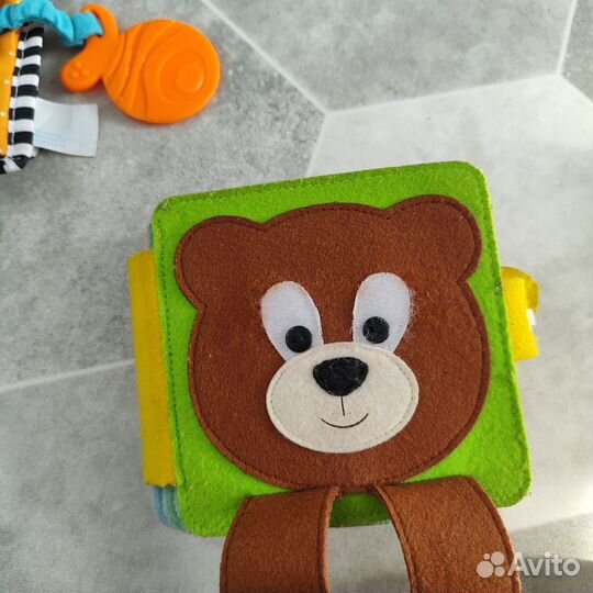 Мягкие книги для малышей