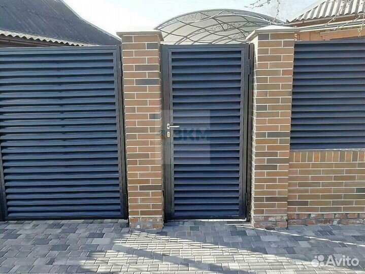 Забор жалюзи