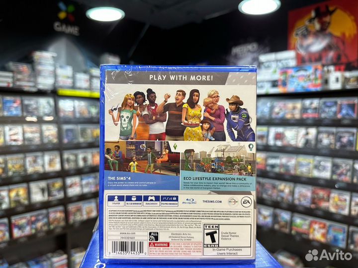 Игры для PS4: The Sims 4 + Дополнение The Sims 4: