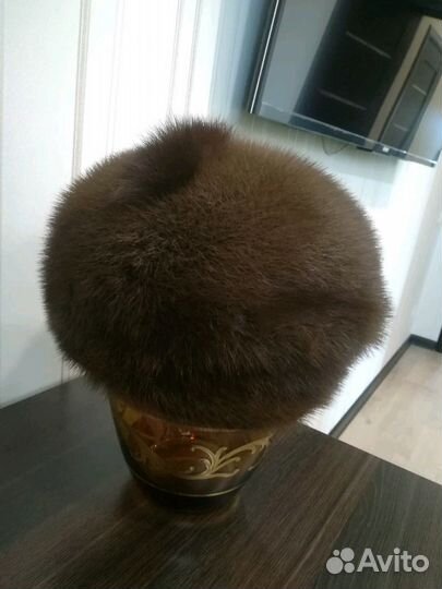 Норковый берет