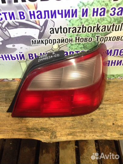 Фонарь задний правый Subaru Impreza GD