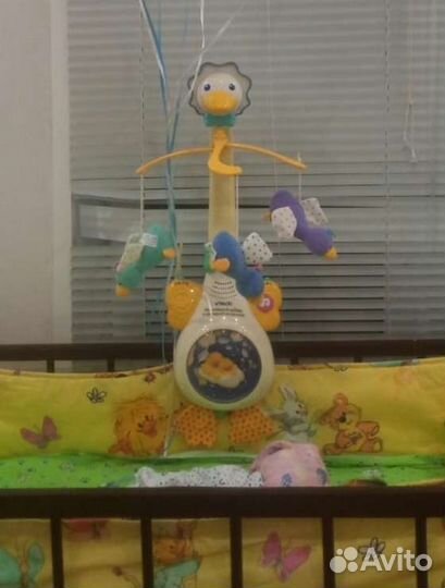 Vtech музыкальный мобиль на кроватку