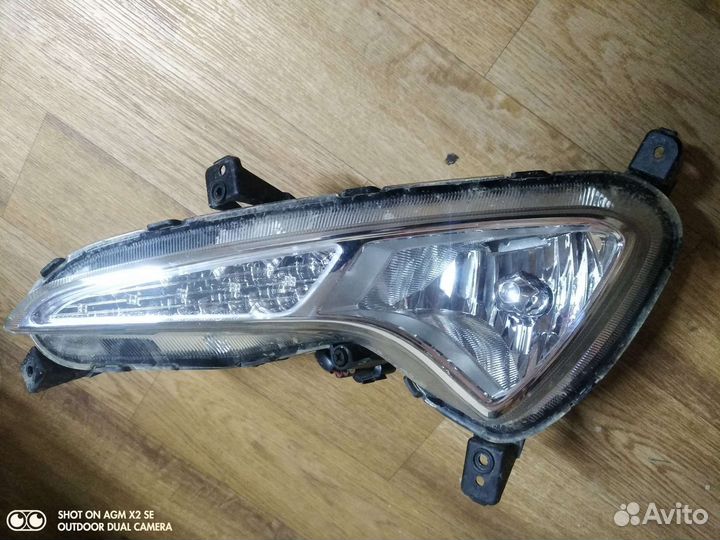 Фара противотуманная левая Hyundai Solaris