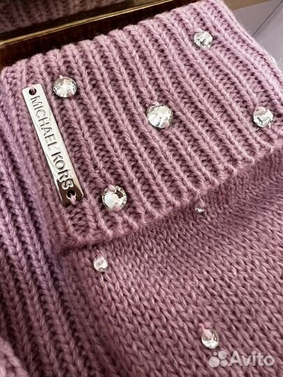 Комплект шапка,шарф,перчатки Michael Kors