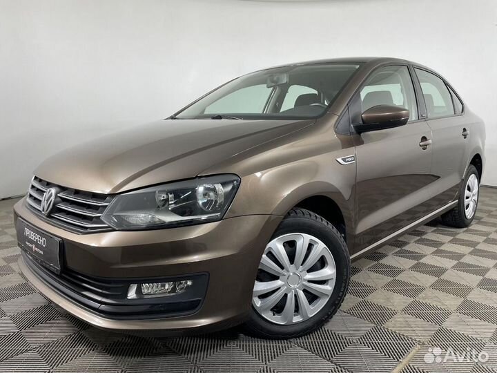 Volkswagen Polo 1.6 AT, 2016, 65 178 км