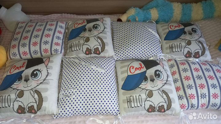 Бортики в детскую кроватку